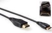 Advanced Cable Technology - 1.4 High Speed HDMI kabel naar Mini HDMI - 2 m - Zwart