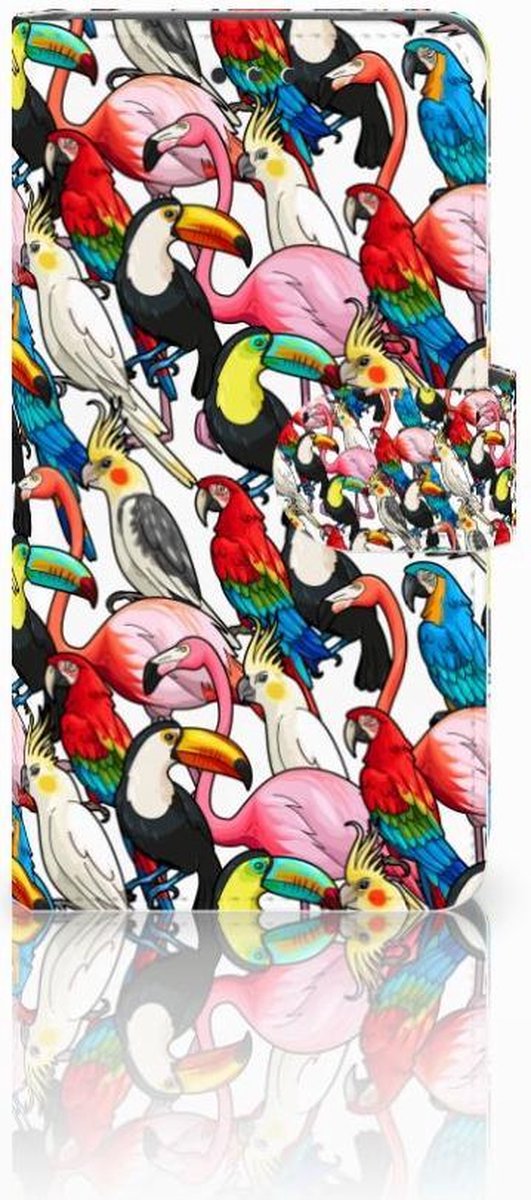 Nokia 7 Telefoonhoesje met Pasjes Birds