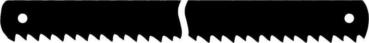 PUK zaagblad lengte 150 mm bladbreedte 6 mm - 313121-44301