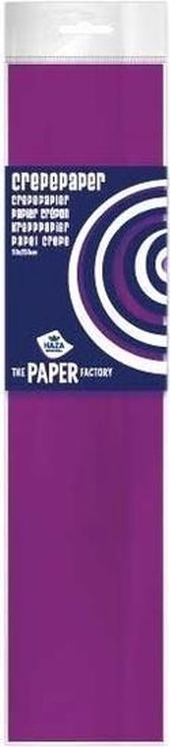 Papier crépon plat aubergine violet 250 x 50 cm - Fabrication avec papier - Fournitures de bricolage