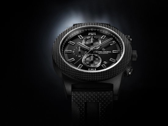 Alpha Sierra Blackhawk UH60G Horloge Siliconen 48 mm