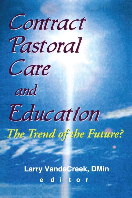 Contract Pastoral Care and Education - cover