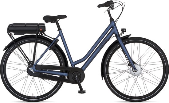 Union Fast - Elektrische fiets - Dames - 53cm - 3 versnellingen - Dark Blue  | bol