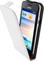 Mobiparts - witte premium flipcase voor de Huawei Ascend Y330
