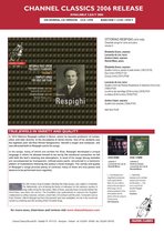 Andrea Catzel, Elisabetta Scano, Leonardo de Lisi, Reinild Mees - Respighi: Complete Songs For Voice And Piano (CD)