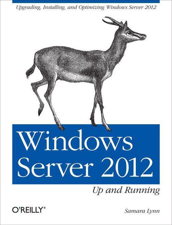 Windows Server 2012: Up and Running - cover
