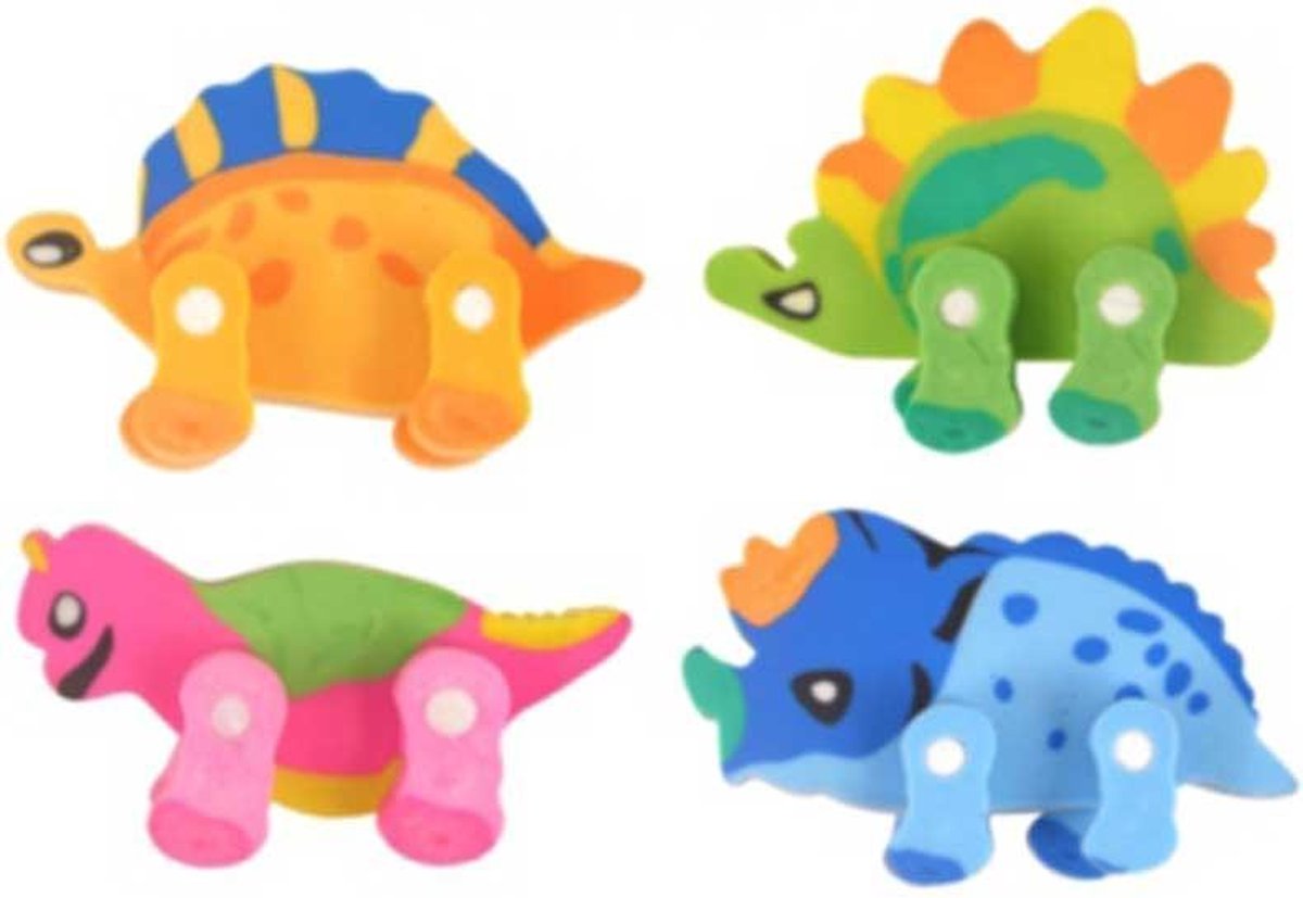 8 stuks dinosaurus gummen