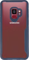 Navy Focus Transparant Hard Cases voor Samsung Galaxy S9