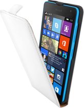 Mobiparts - Premium Flipcase - Microsoft Lumia 535 - wit