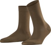 FALKE Cotton Touch zacht zonder motief zomer elegant fijn hoge kwaliteit ondoorzichtig mid-rise comfortabel Katoen Groen Dames sokken - Maat 35-38