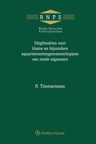 Uitgifteakten voor kleine en bijzondere appartementengemeenschappen van mede-eigenaars