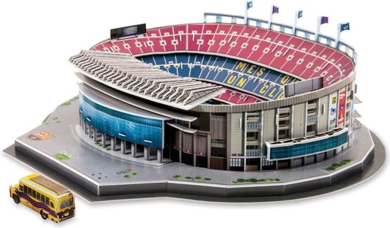terugvallen Distilleren Medisch FC Barcelona Camp Nou Stadion - 3D puzzel | bol.com