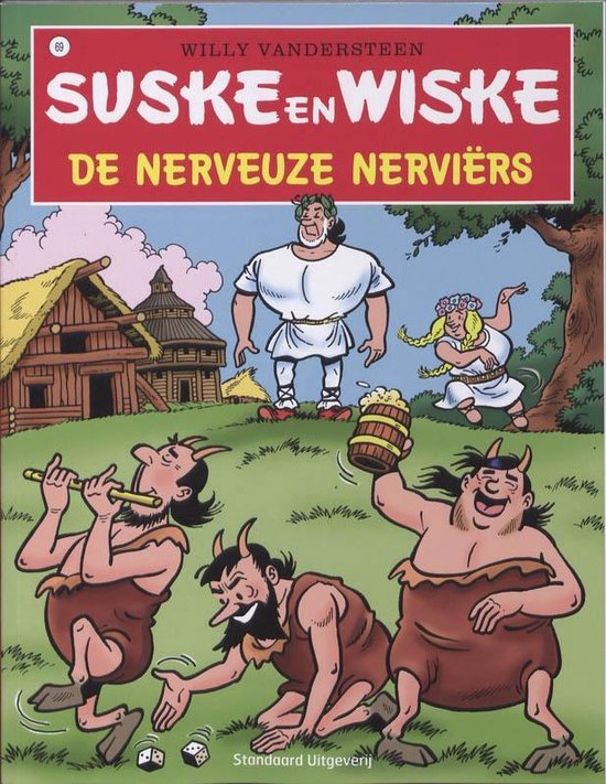 Omslag van Suske en Wiske 069 - De Nerveuze Nerviers