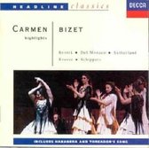 1-CD BIZET - CARMEN (HIGHLIGHTS) - RESNIK / SUTHERLAND