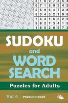 Sudoku and Word Search Puzzles for Adults Vol 4