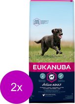 Eukanuba Adult Large Breed Chicken - Nourriture pour chien - 2 x 3 kg