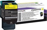 Lexmark C54x, X54x 2K gele retourprogr. tonercartr.