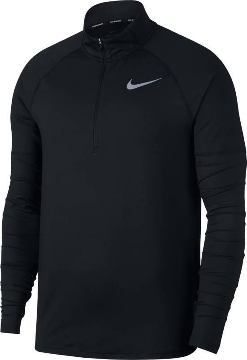 Nike Element Half Zip Sporttrui Heren Zwart