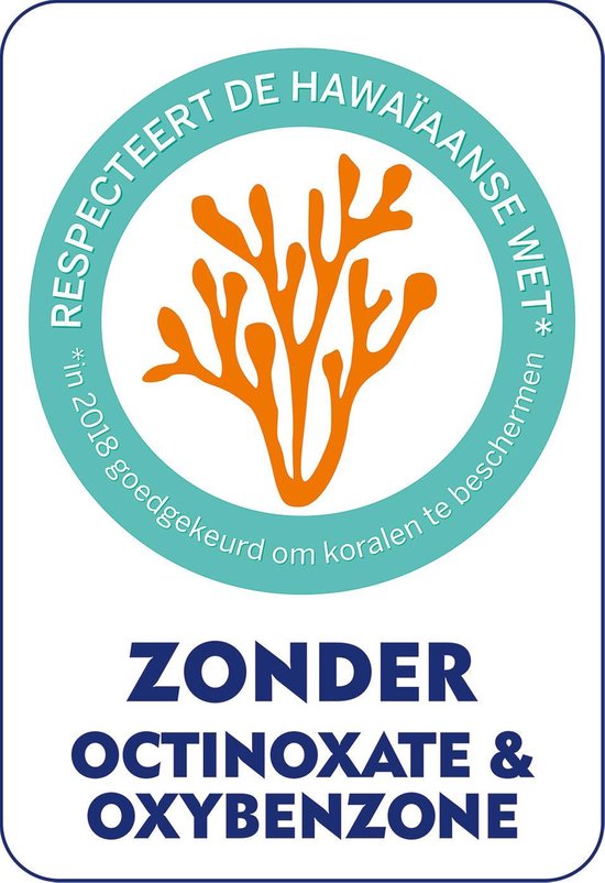 Blauwe NIVEA SUN lotion fles met gele dop en 'Ocean Respect' label.
