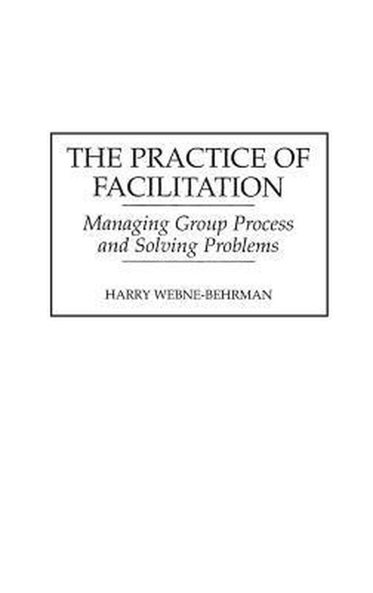 The Practice of Facilitation - cover