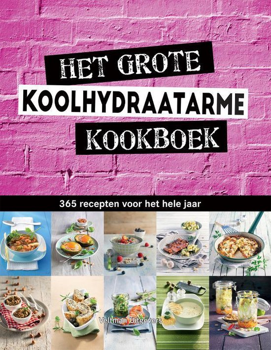 Omslag van Het grote koolhydraatarme kookboek