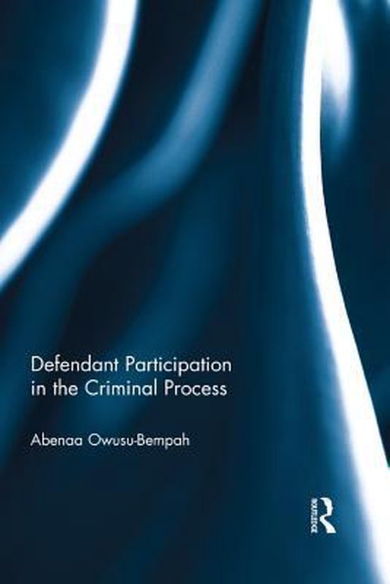Defendant Participation in the Criminal Process - cover