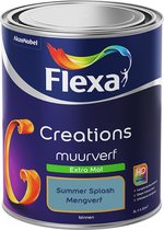 Flexa Creations - Muurverf Extra Mat - Summer Splash - Mengkleuren Collectie- 1 Liter