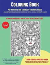 Coloring Book (40 Complex and Intricate Coloring Pages): An intricate and complex coloring book that requires fine-tipped pens and pencils only