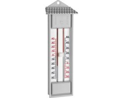 TFA Maxima Minima Grey analoge thermometer