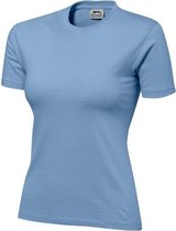 Set 2 dames shirts Slazenger licht blauw XL