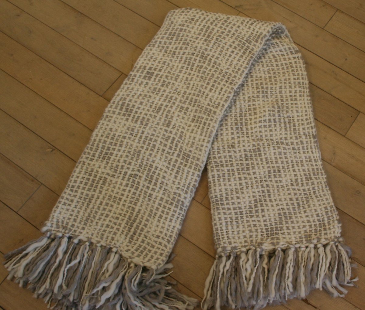 HNL Deco Felicity plaid - Grijs - 125x150 cm