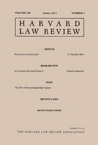 Harvard Law Review: Volume 126, Number 3 - January 2013
