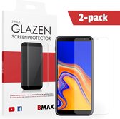 2-pack BMAX geschikt voor Samsung Galaxy J6 Plus Glazen Screenprotector | Beschermglas | Tempered Glass