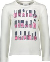 Le Chic longsleeve nailpolish show off white