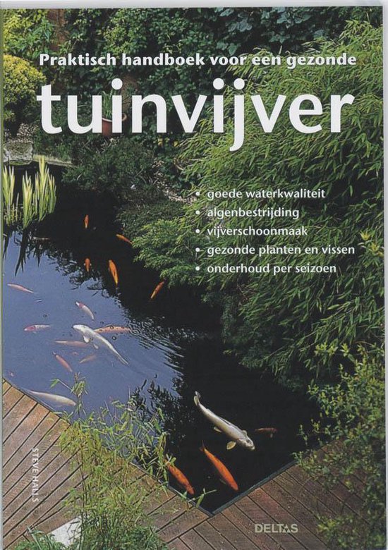 Cover van het boek 'Praktisch handboek voor een gezonde tuinvijver'