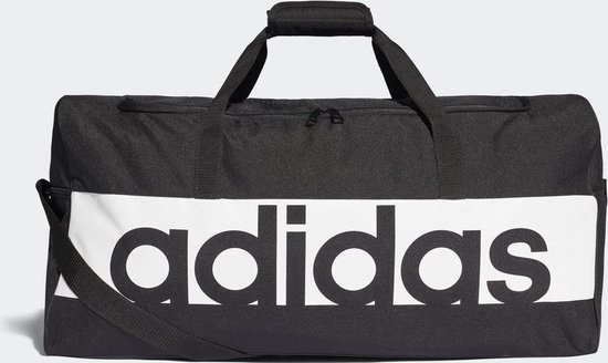 adidas Linear Performance Teambag L Sporttas Unisex - Black/White/White |  bol.com