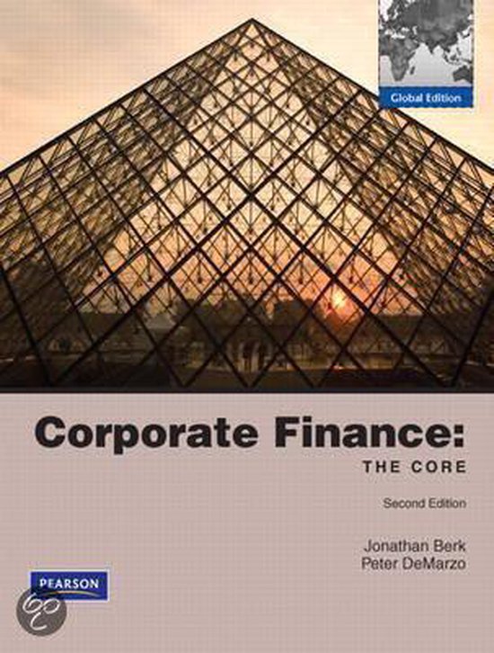 Corporate Finance: The Core With Myfinancelab - cover
