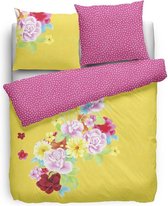 Covers & Co Beauville Dekbedovertrek - Lits-jumeaux - 240x200/220 cm - Yellow