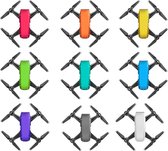 Set met 9 skins in verschillende kleuren voor DJI Spark drone