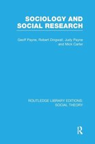 Routledge Library Editions: Social Theory- Sociology and Social Research (RLE Social Theory)