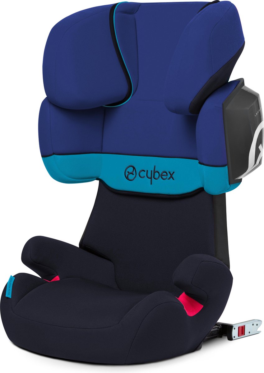 Cybex - Solution X2-Fix - Autostoel groep 2,3 - Blue Moon - navy blue