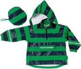 Playshoes - Opberg Regenjas - Kinderen - Maat 128 - Groen/Blauw