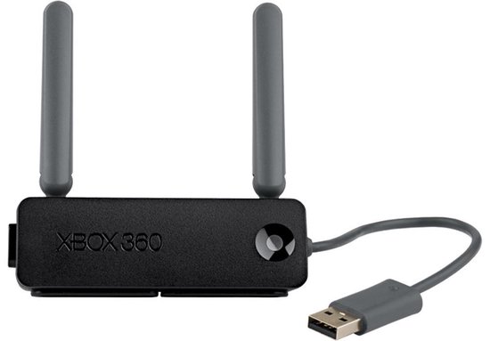 Microsoft® Xbox 360 Wireless Network Adapter N Xbox 360 English.French.German.IT.PT/ES 1 License Closed Box