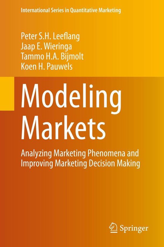 International Series in Quantitative Marketing - Modeling Ma ... - cover
