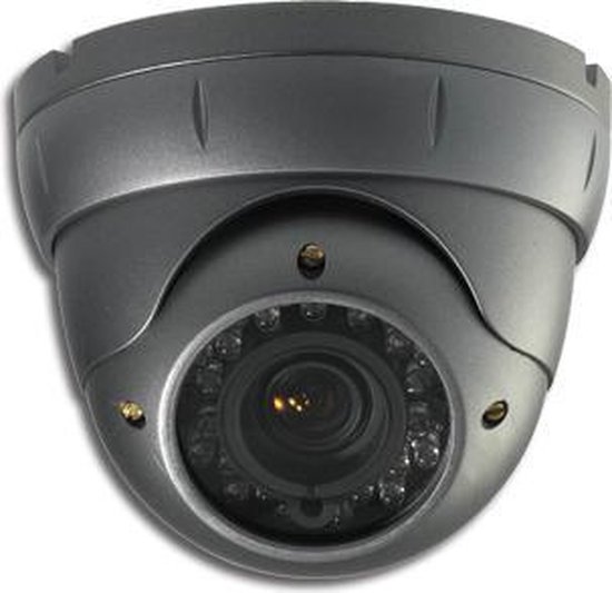 CNB VP-LFM-21VF/12Vdc Slagvaste kleuren dome camera met Infrarood licht |  bol.com