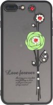 Love Forever Hoesjes voor iPhone 7 / 8 Plus Groen