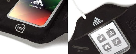 Griffin Adidas MiCoach iPhone 4 & 4S Zwart | bol.com