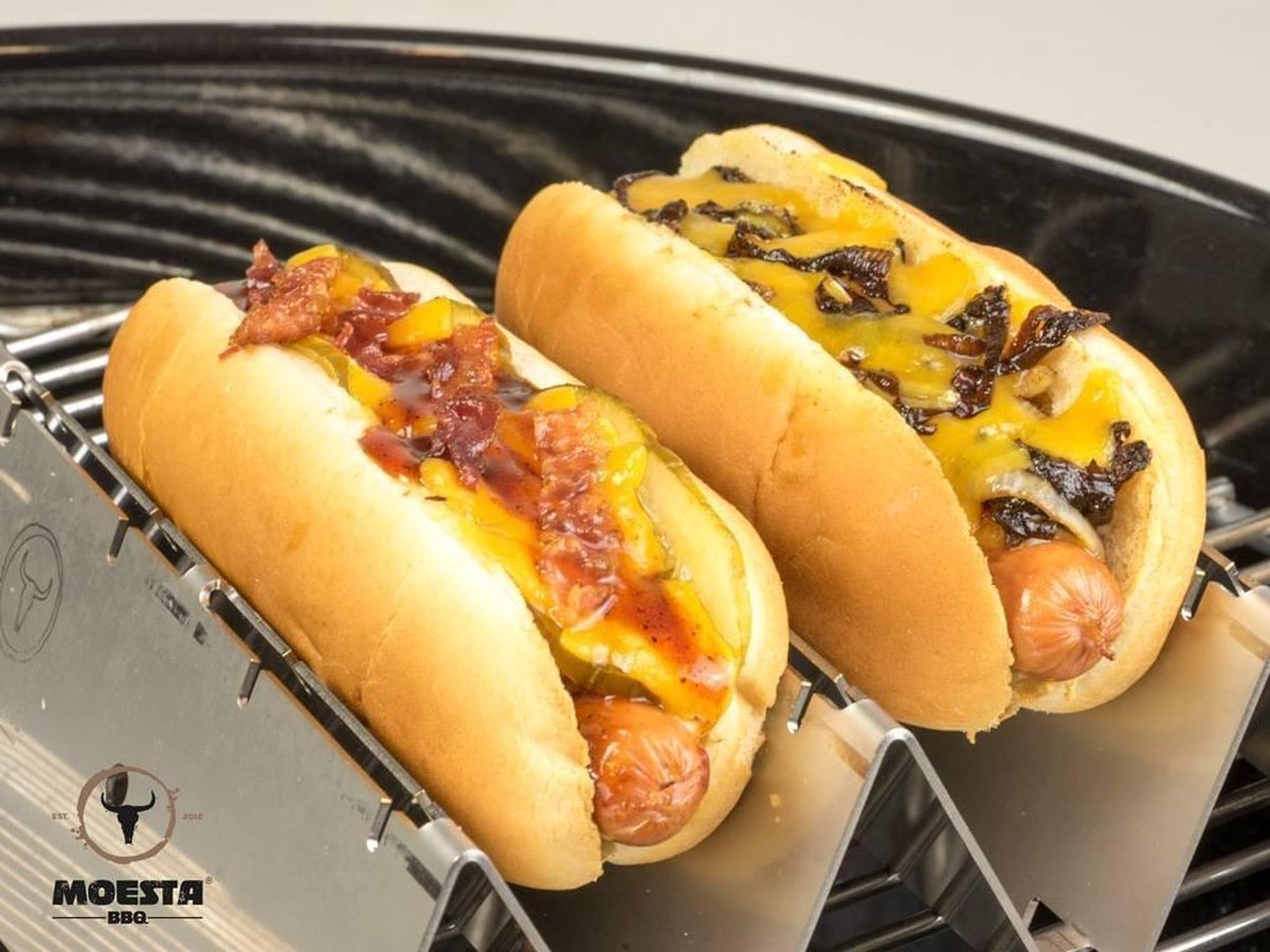 Moesta Doggieroast - Hotdog Houder Voor 2 Stuks - Moesta BBQ