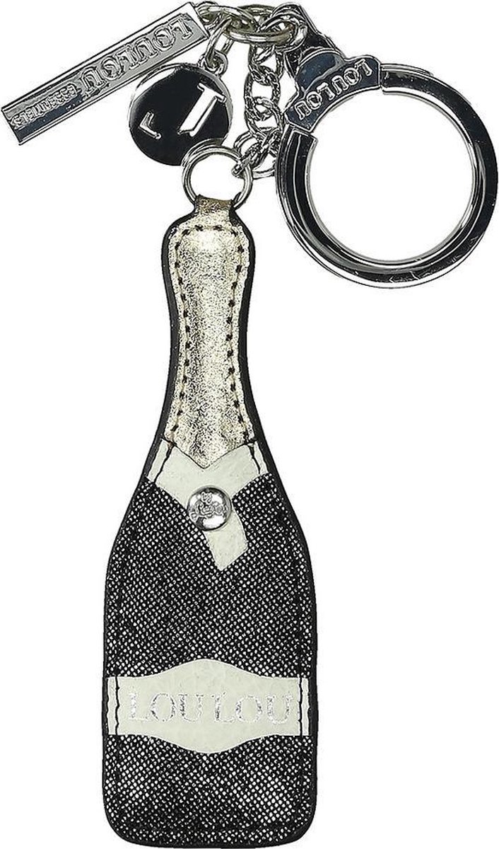 LouLou Essentiels Champagne sleutelhanger black | bol.com
