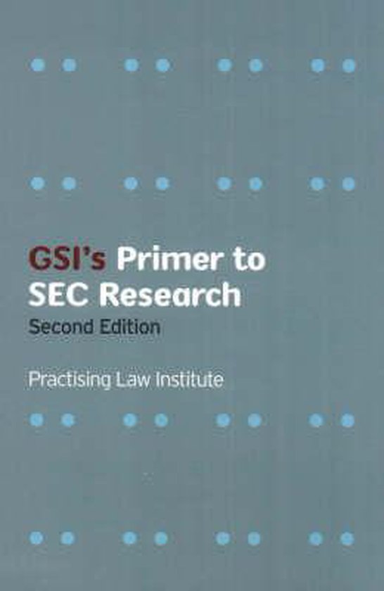 GSI's Primer to SEC Research